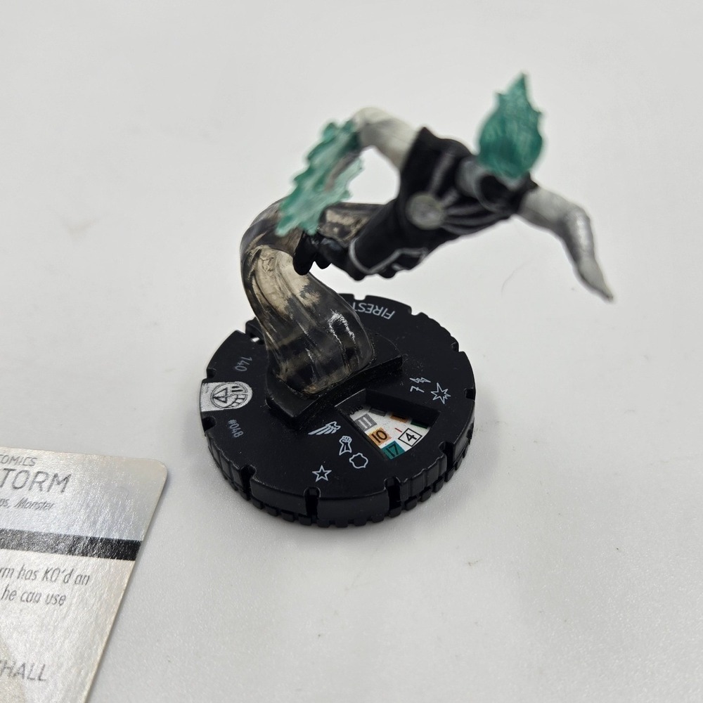 DC HeroClix Firestorm 048 War of Light Black Lantern Corps Monster Figure & Card